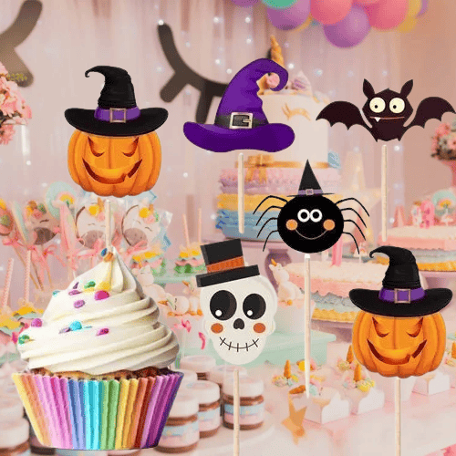 Kürdan Cadılar Bayramı Halloween 10'lu Şekilli Kürdan