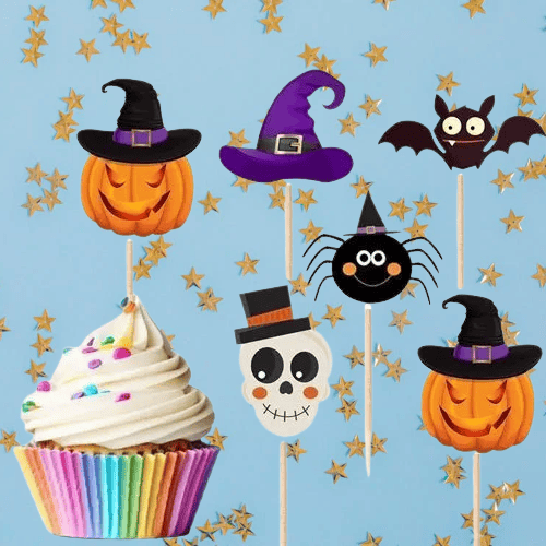 Kürdan Cadılar Bayramı Halloween 10'lu Şekilli Kürdan