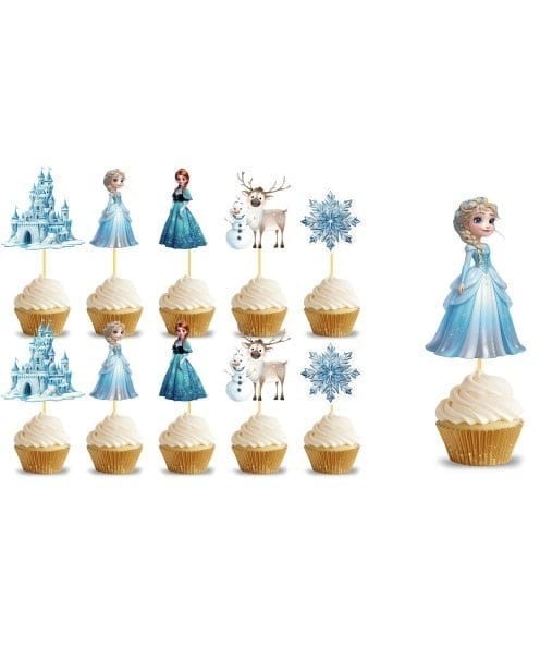 Kürdan Kar Prensesi 10 Parça Frozen