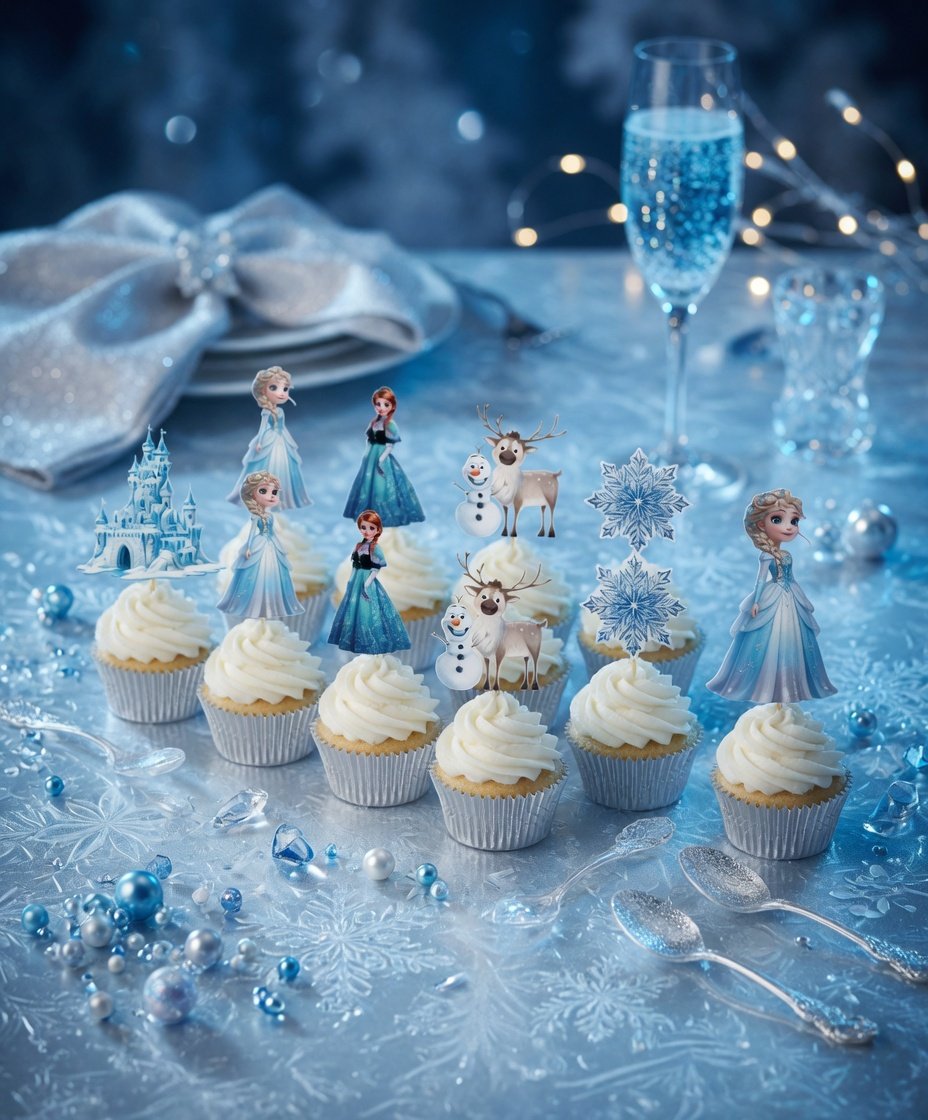 Kürdan Kar Prensesi 10 Parça Frozen