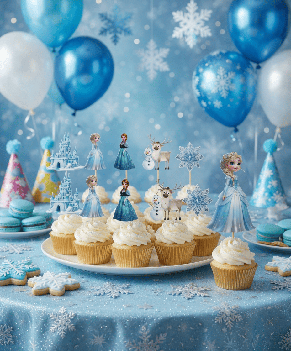 Kürdan Kar Prensesi 10 Parça Frozen