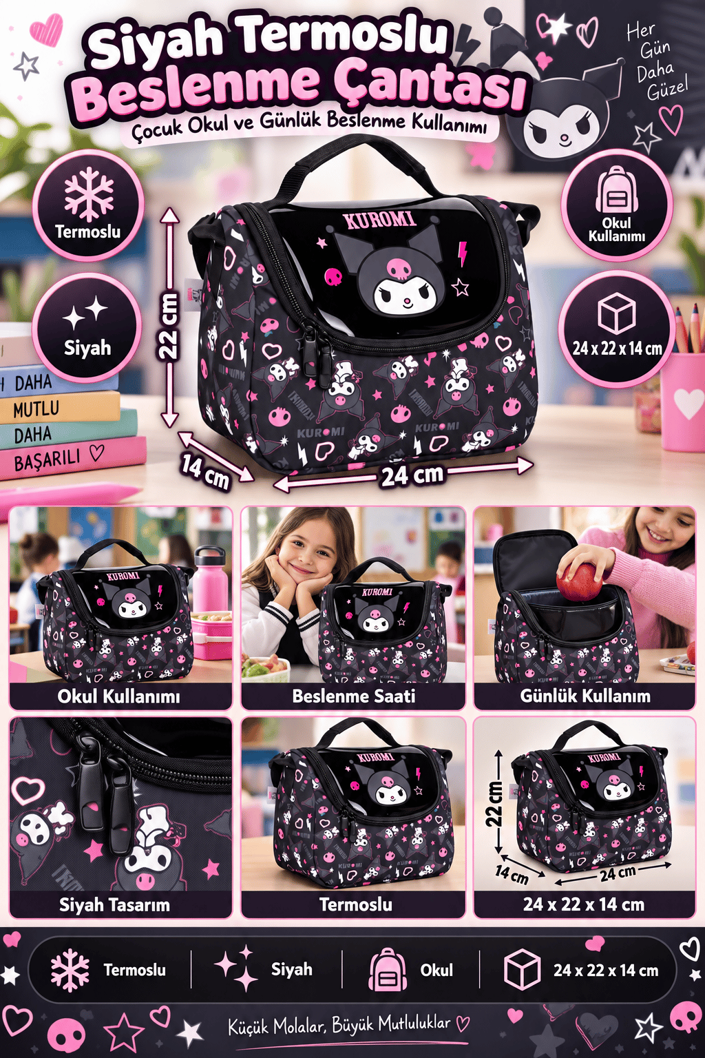 KUROMİ beslenme çantası 2432-9