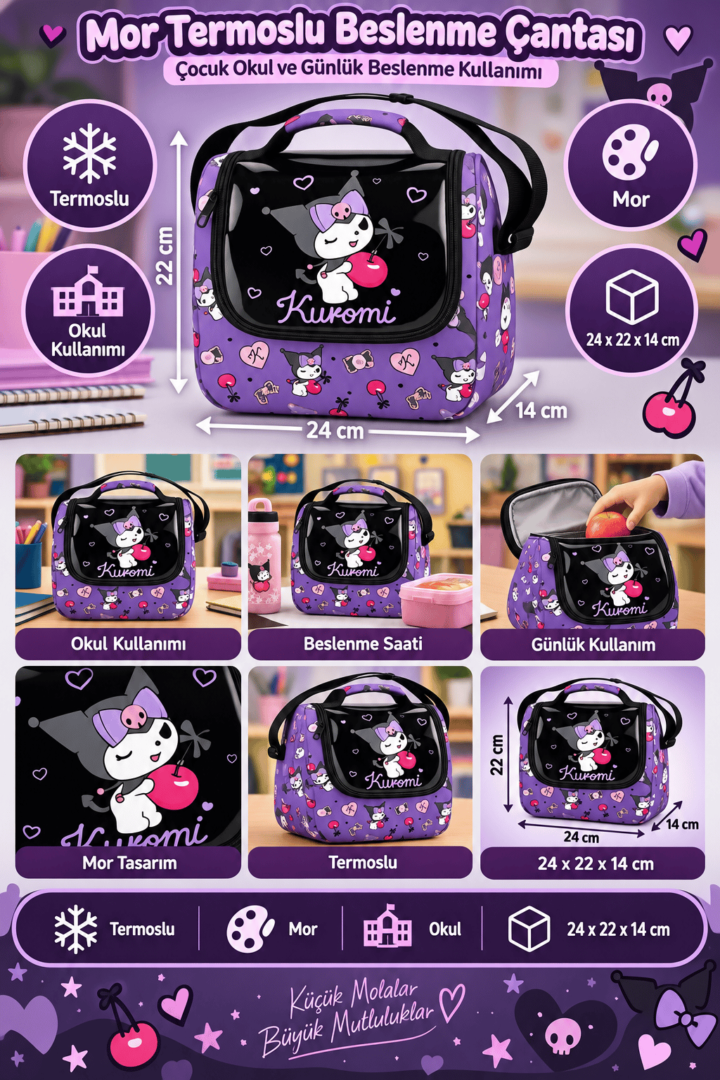 KUROMİ beslenme çantası 2940-9