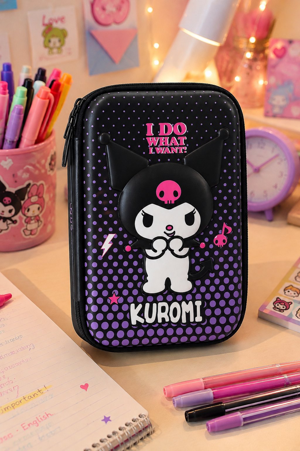 Kuromi Kalem Çantası 3329