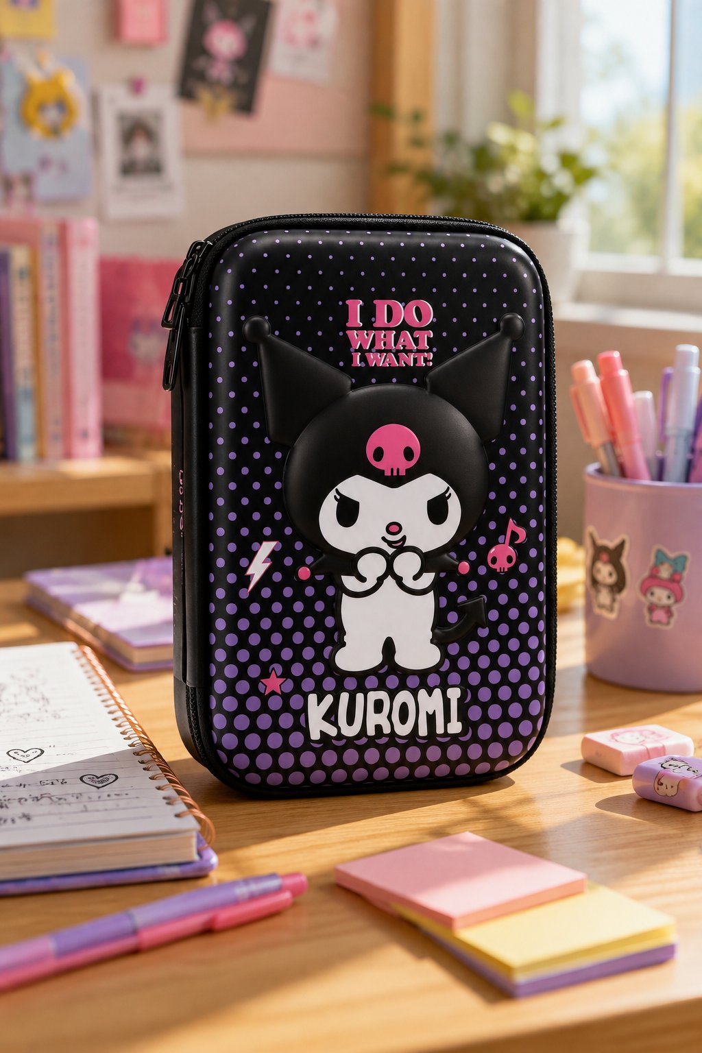 Kuromi Kalem Çantası 3329