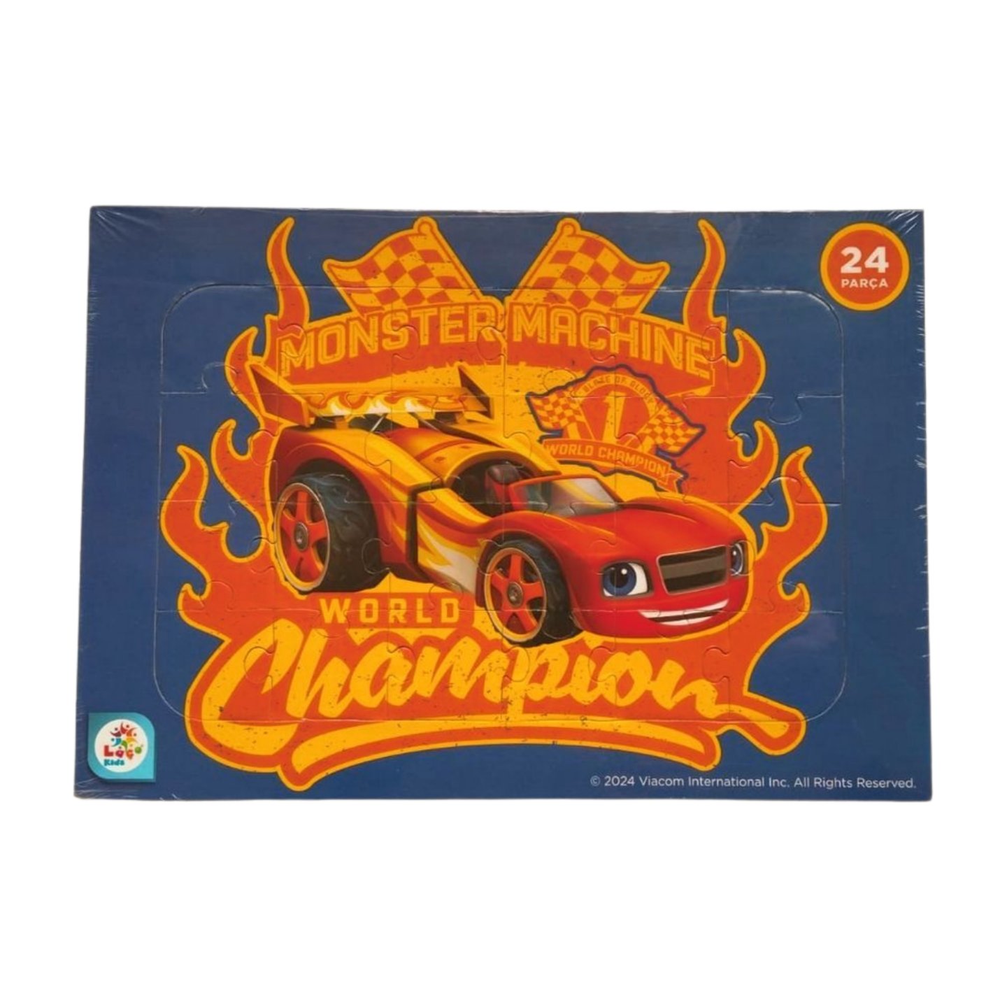 Laço Kids Blaze Taslamalı 24 Parça Frame Puzzle 1 