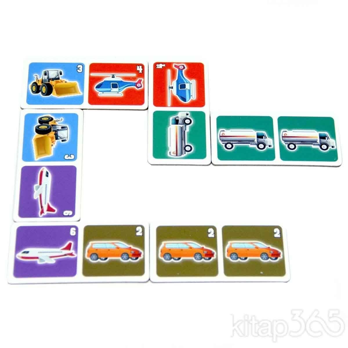 Laço Kids Domino Game Taşıtlar Lc7228