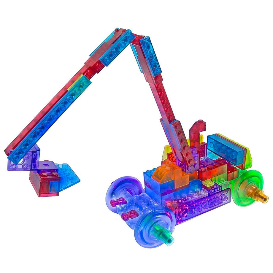 Laser Pegs PB1420B 8in1 Bulldozer Power Block