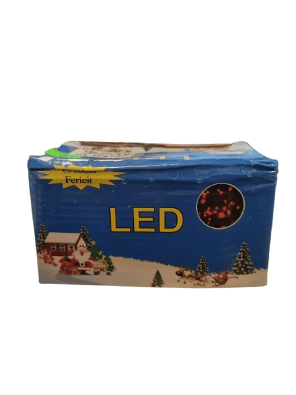 Led ışık 8.25m.80 eklemeli kırmı led ışık prizle Çalışır. Karton Kutuda