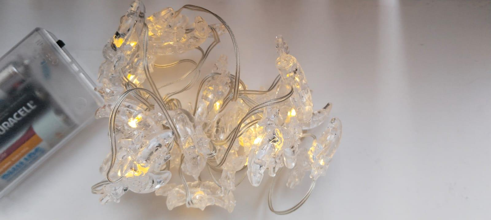 Led ışık Ramazan Temalı Pilli Sarkıt  Gün Iş.20li