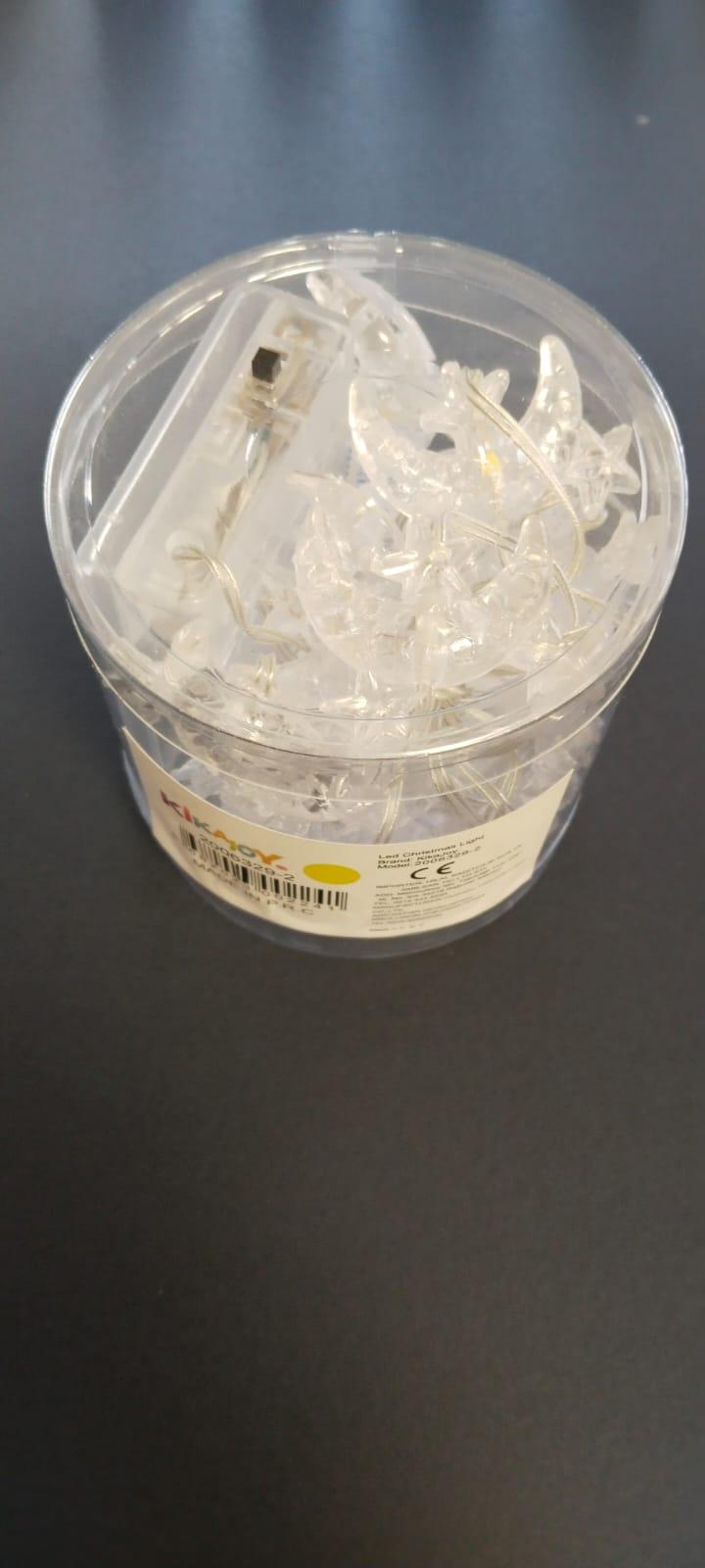 Led ışık Ramazan Temalı Pilli Sarkıt  Gün Iş.20li