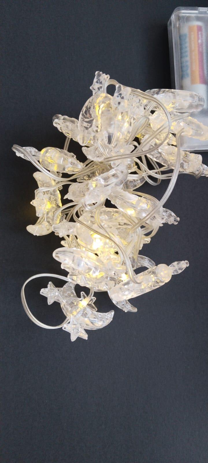 Led ışık Ramazan Temalı Pilli Sarkıt  Gün Iş.20li