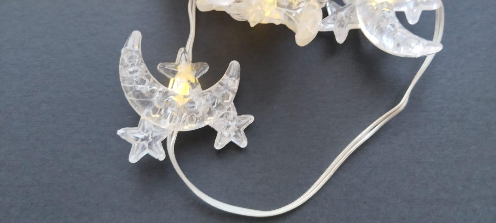 Led ışık Ramazan Temalı Pilli Sarkıt  Gün Iş.20li