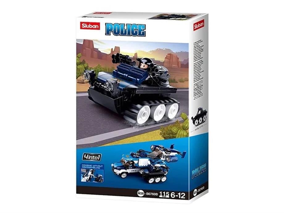 Lego 115 Parça Sluban Polis Serisi 2              