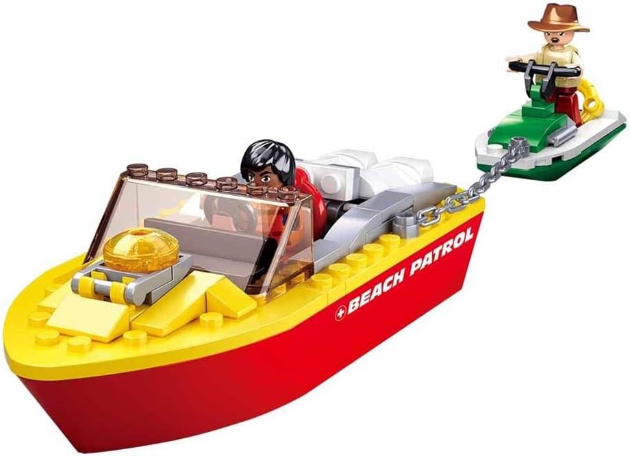 Lego 129 Parça Sluban Can Kurtarma Botu           