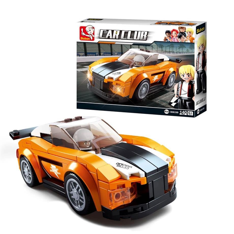 Lego 140 Parça Sluban Car Club Yarış Arabası Turun
