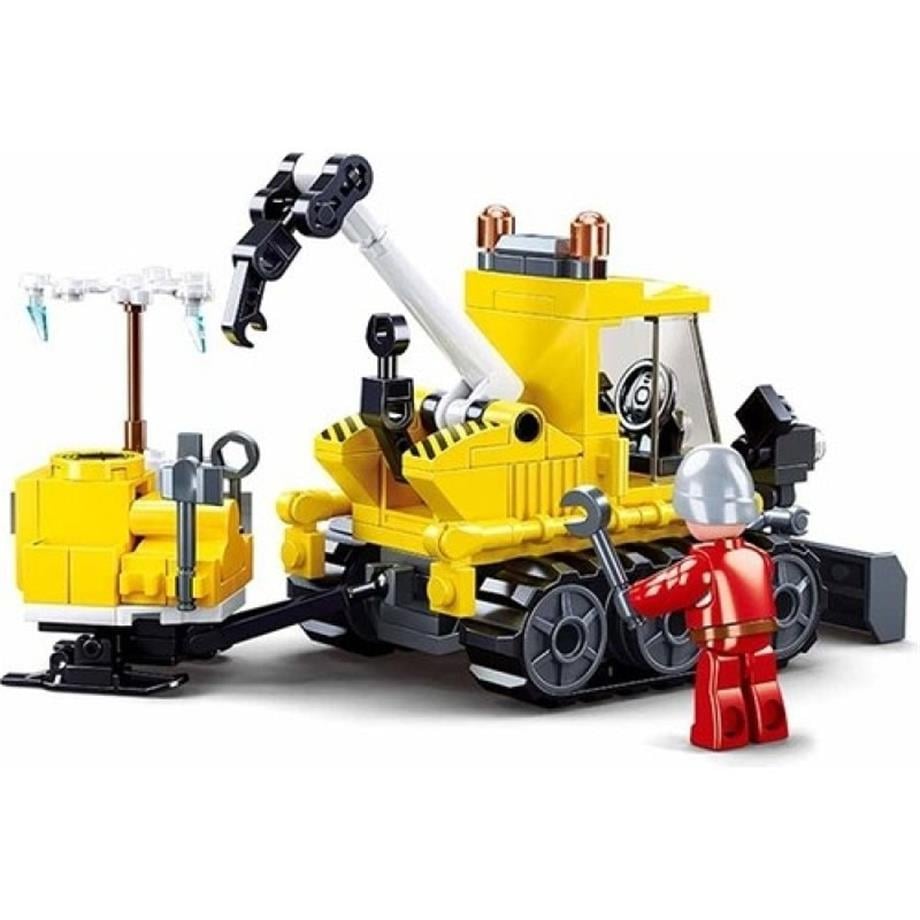 Lego 145 Parça Sluban Town Kar Kurtarma Aracı     