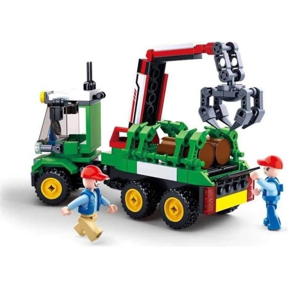 Lego 209 Parça Sluban Town Büyük Römork           