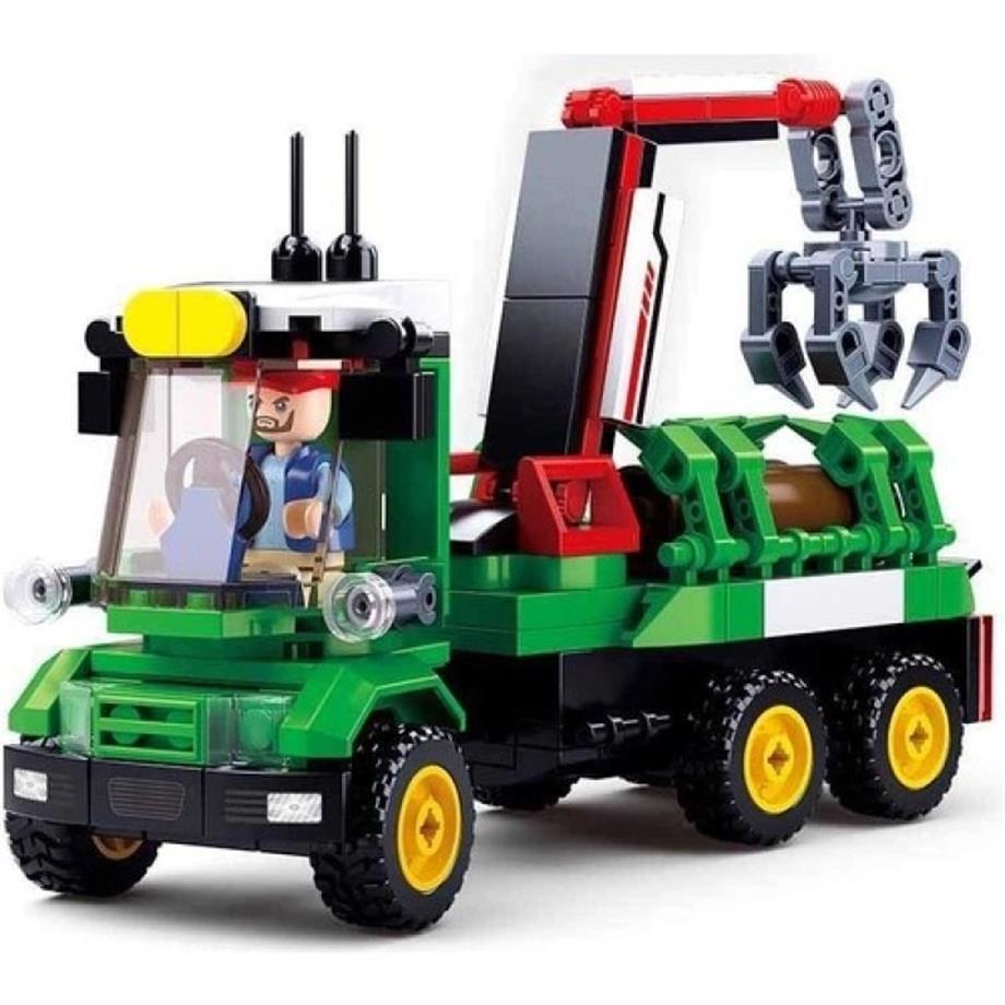 Lego 209 Parça Sluban Town Büyük Römork           