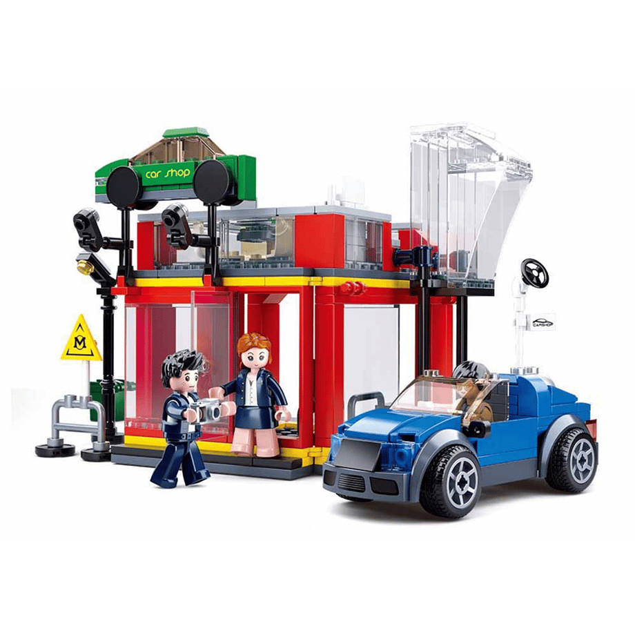 Lego 302 Parça Sluban Town Tamirci