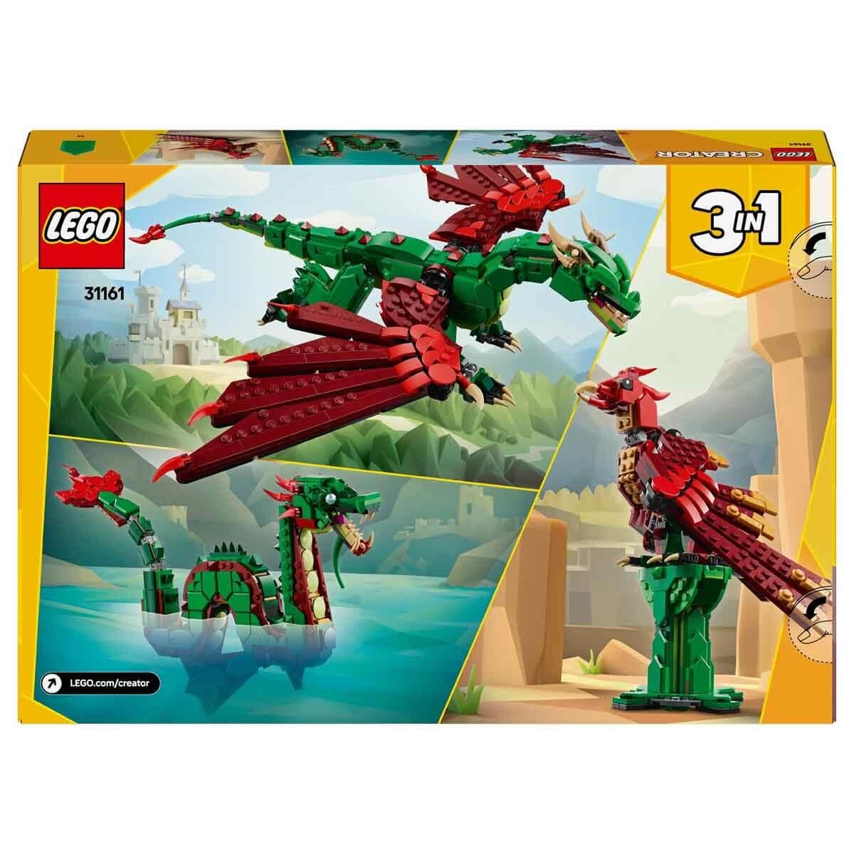 Lego 715P Creator 3’ü1 Ar Orta Çağ Ejderhası 31161