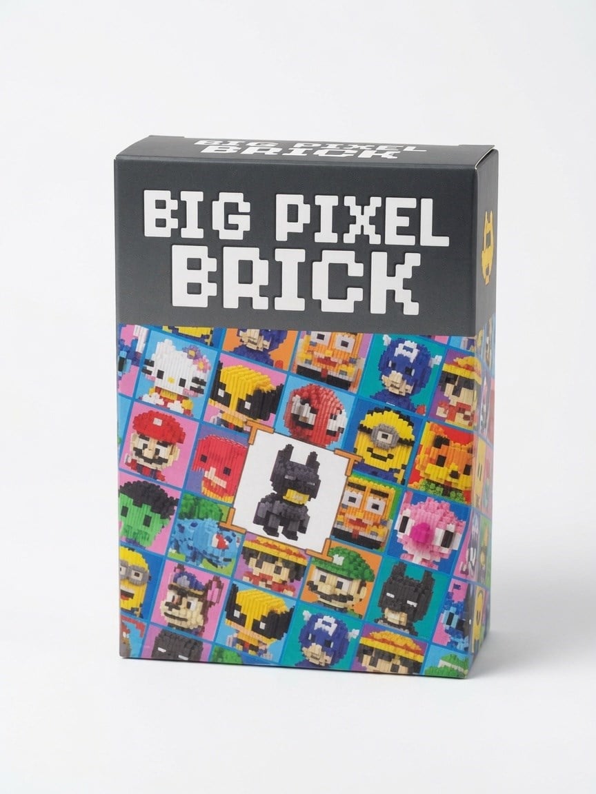 Lego Bricks 3d Büyük boy BATMAN-YARASA A. BPB-016