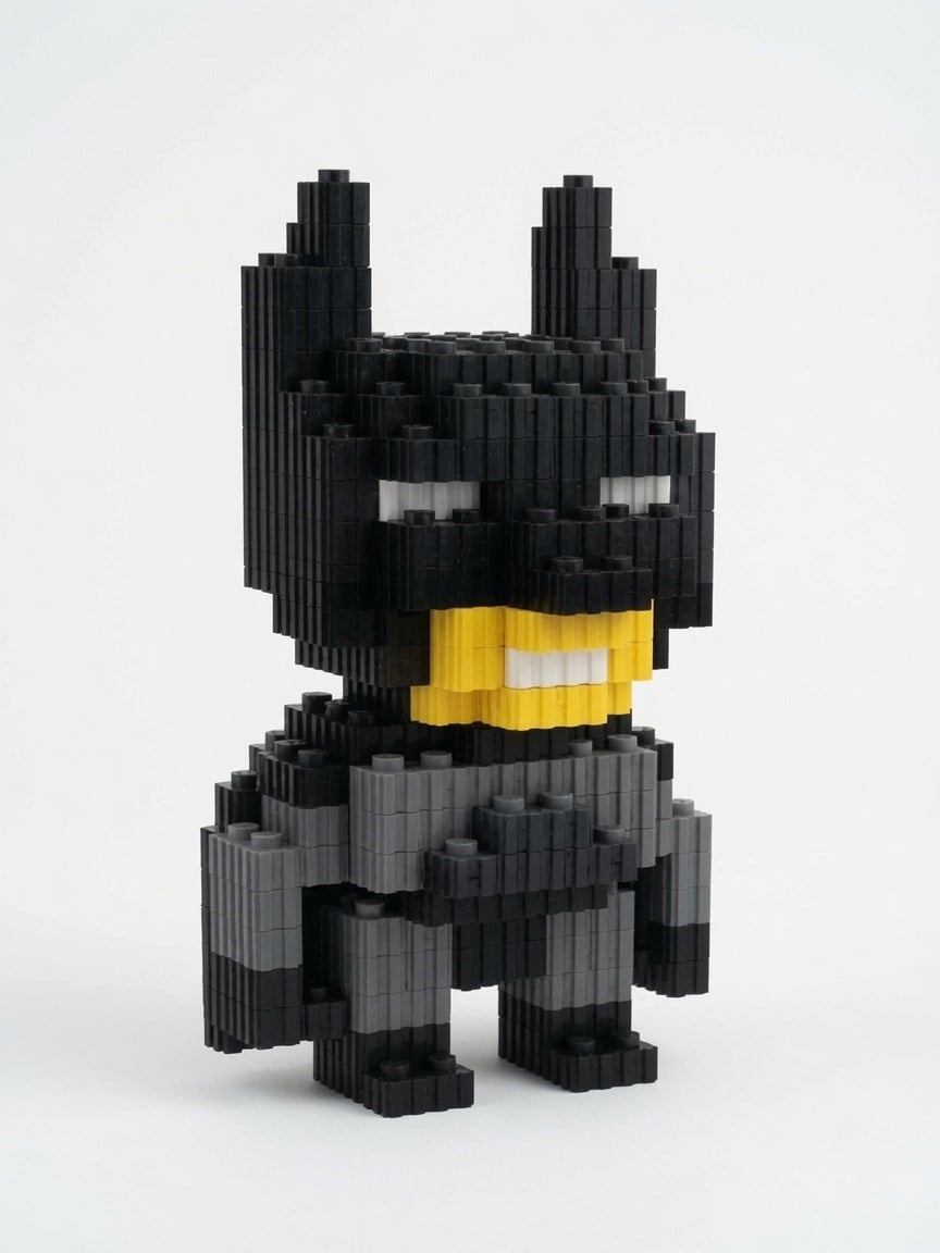 Lego Bricks 3d Büyük boy BATMAN-YARASA A. BPB-016