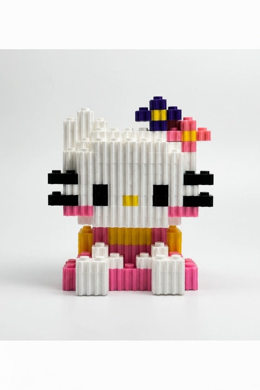 Lego Bricks 3d Büyük boy HELLO KİTTY BPB-014