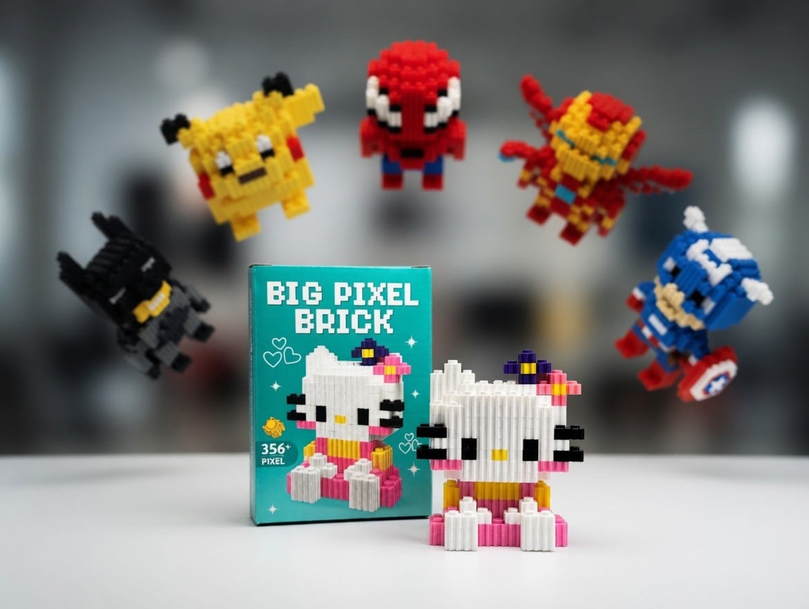 Lego Bricks 3d Büyük boy HELLO KİTTY BPB-014