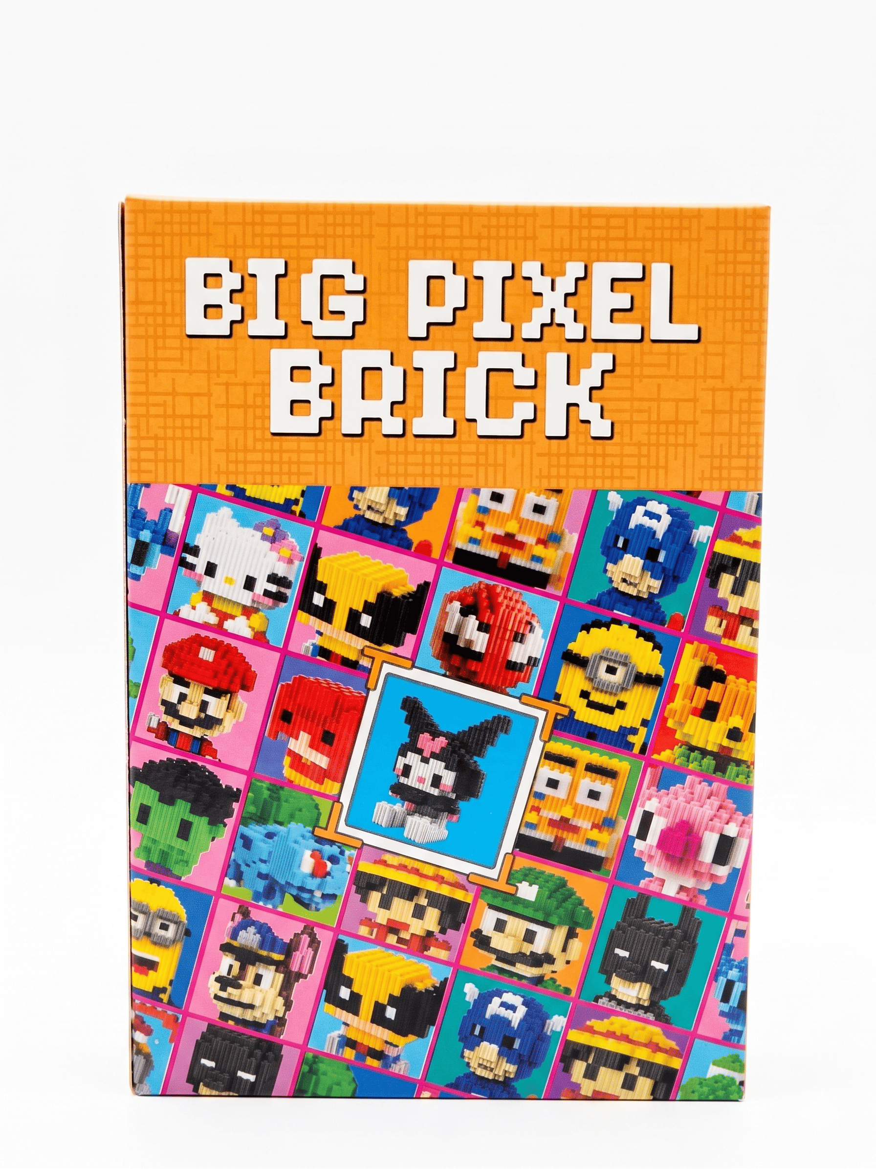 Lego Bricks 3d Büyük boy KUROMİ  big pixel  BPB-019