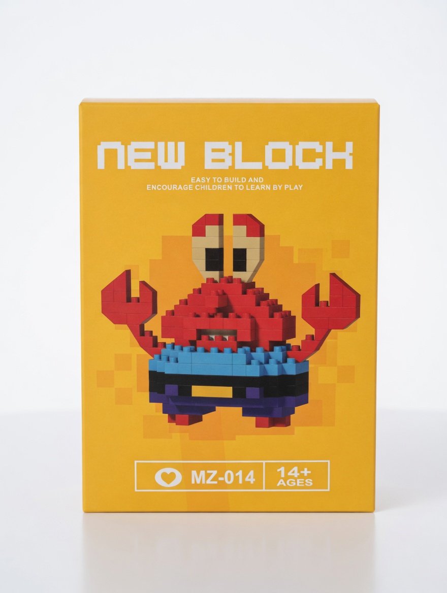 Lego Bricks 3d lego crab yengeç