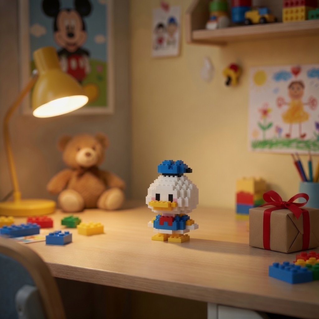 Lego Bricks 3d lego donald duck ördek