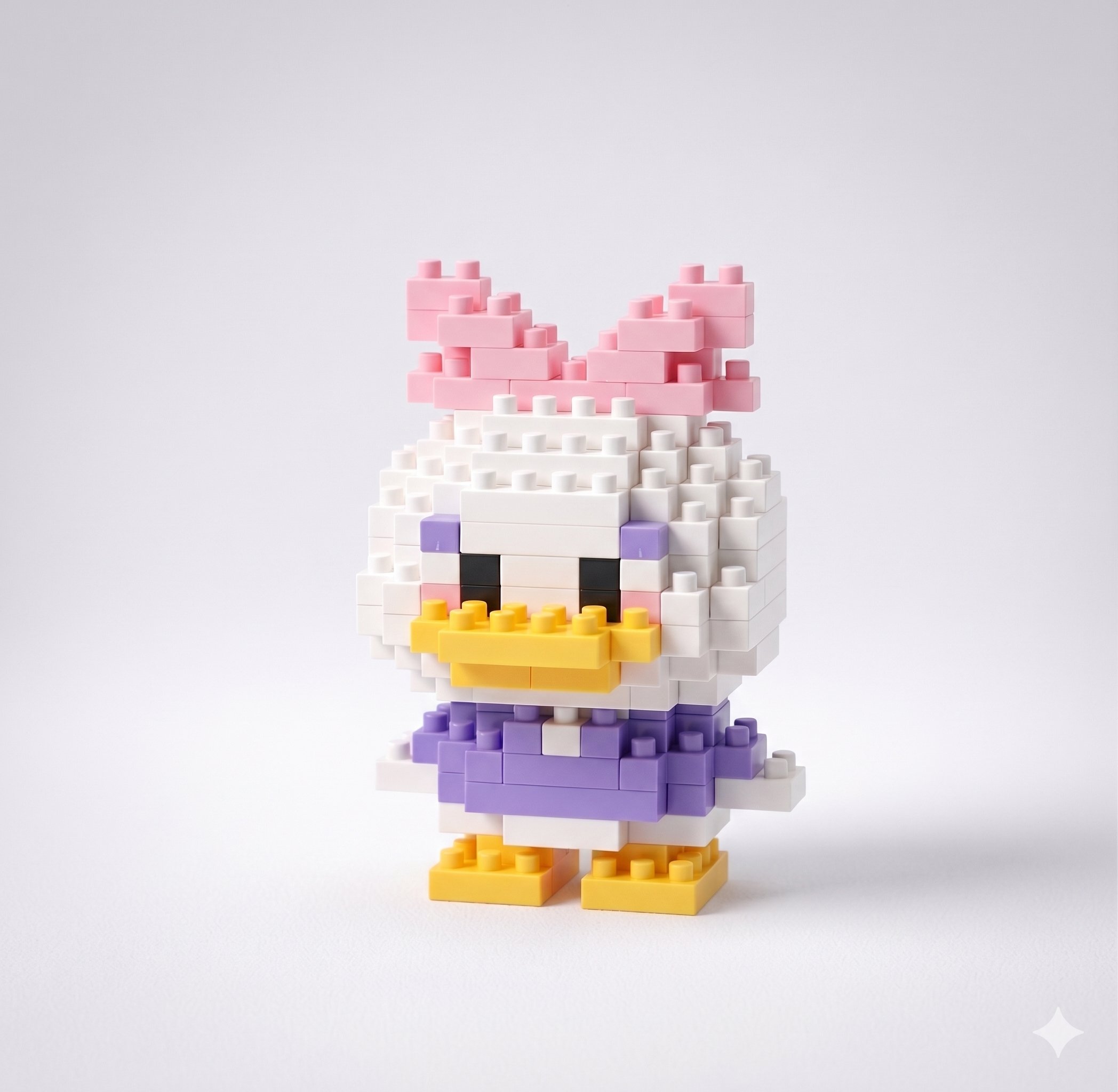 Lego Bricks 3d lego pembe duck ördek