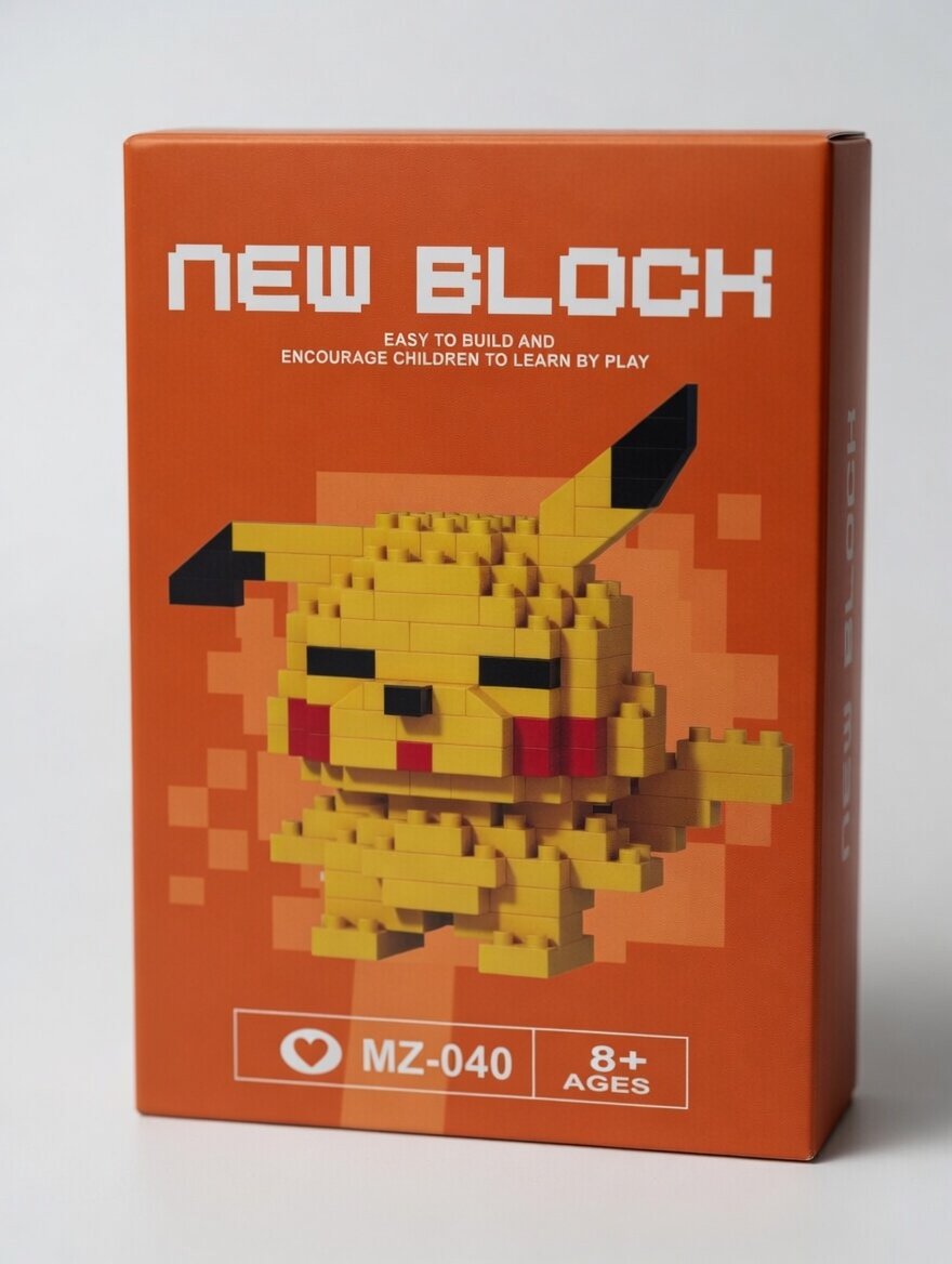 Lego Bricks 3d lego pokemon pikachu