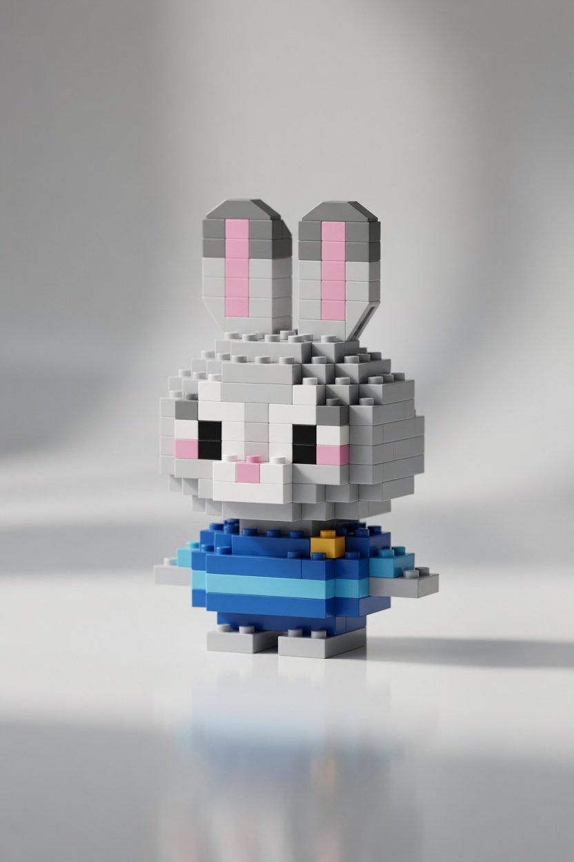 Lego Bricks 3d lego rabbit tavşan