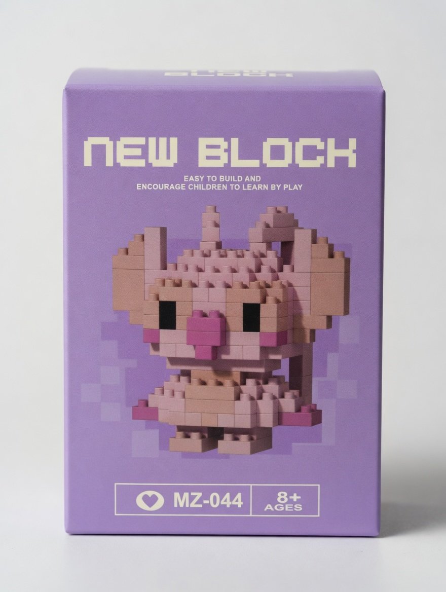 Lego Bricks 3d lego  stitch angel