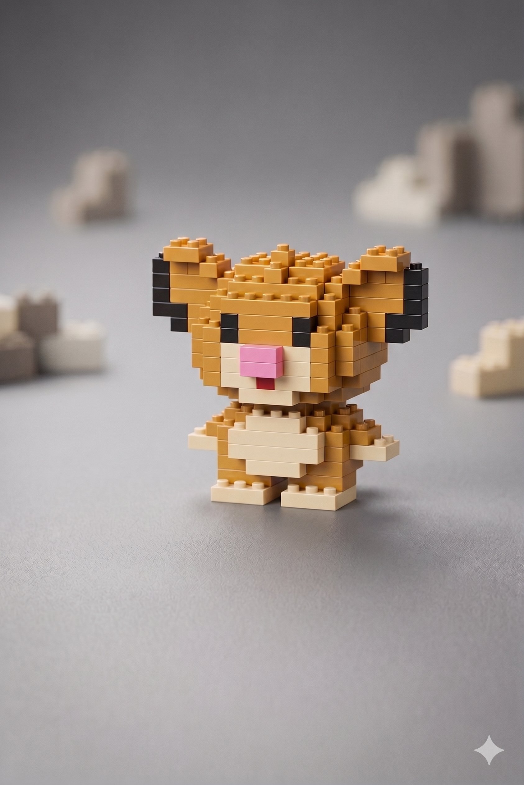 Lego Bricks 3d lego tiger kaplan