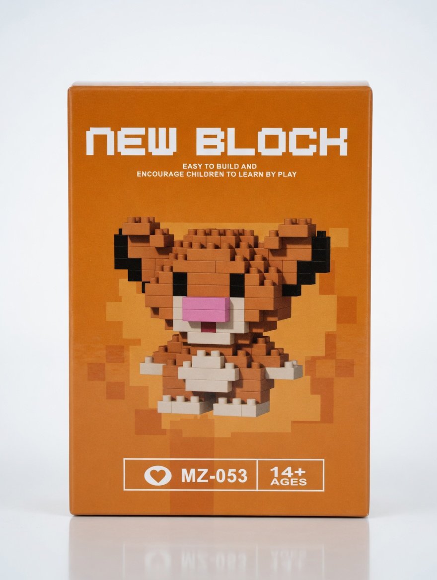 Lego Bricks 3d lego tiger kaplan