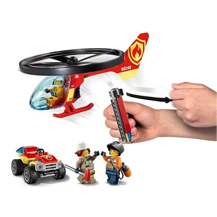 Lego City 60248 Fire Helicopter -3    