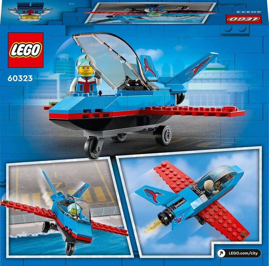 Lego City Gösteri Uçağı 60323 