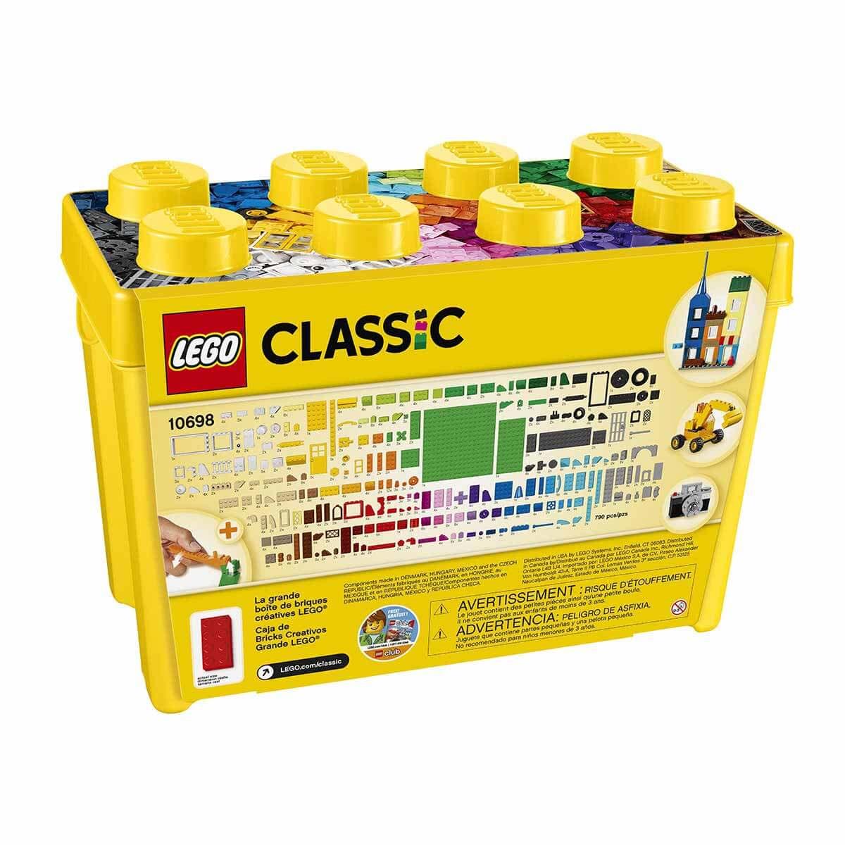 LEGO Classic Büyük Boy Yaratıcı Parçalar Yapım Kutusu 10698