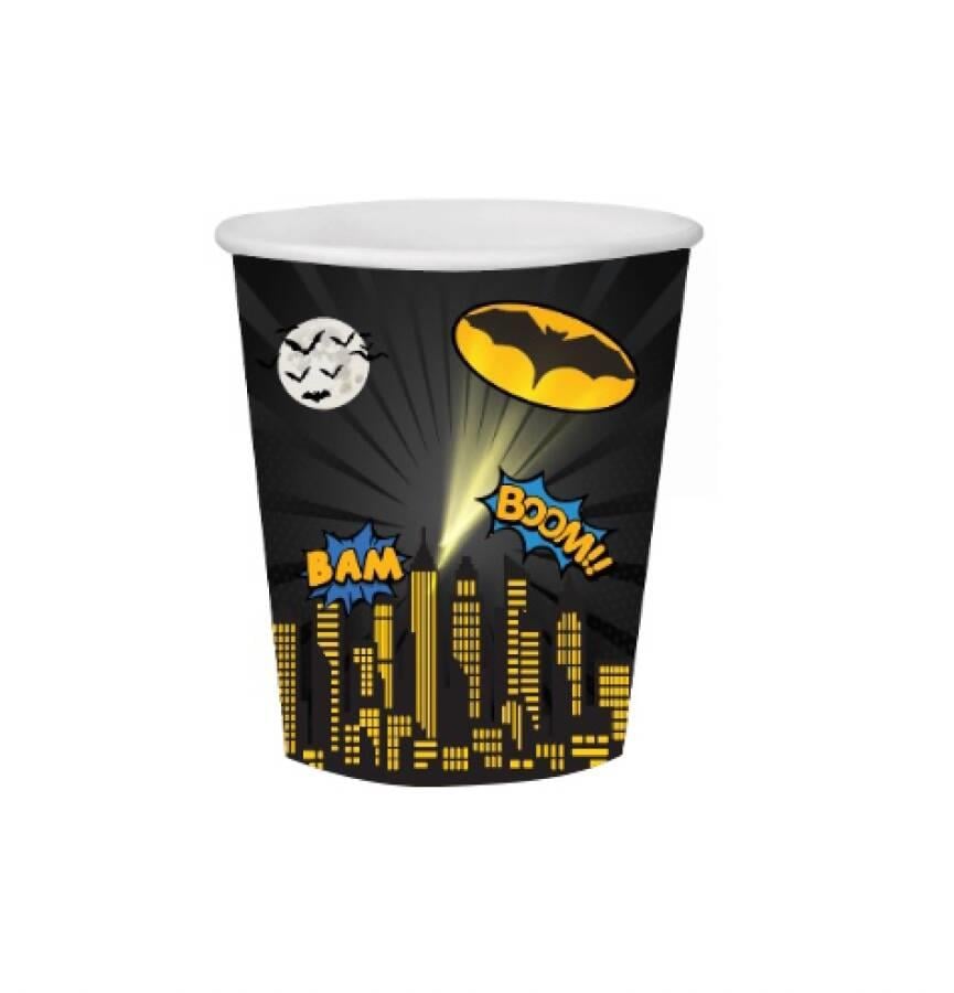 Lisanslı Batman Bardak 8 Adet
