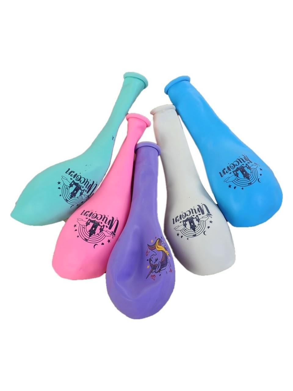 Lisanslı Unicorn Baskılı Balon 8li