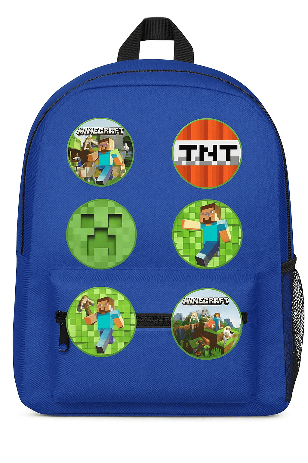 Lisanslı Yaka çanta metal rozeti Minecraft 6lı paket Pinyata İçi Doğum Günü Hediyesi