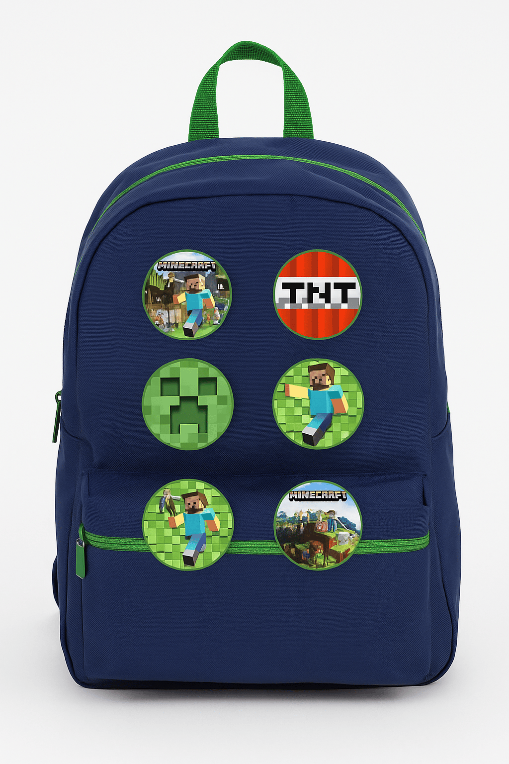 Lisanslı Yaka çanta metal rozeti Minecraft 6lı paket Pinyata İçi Doğum Günü Hediyesi