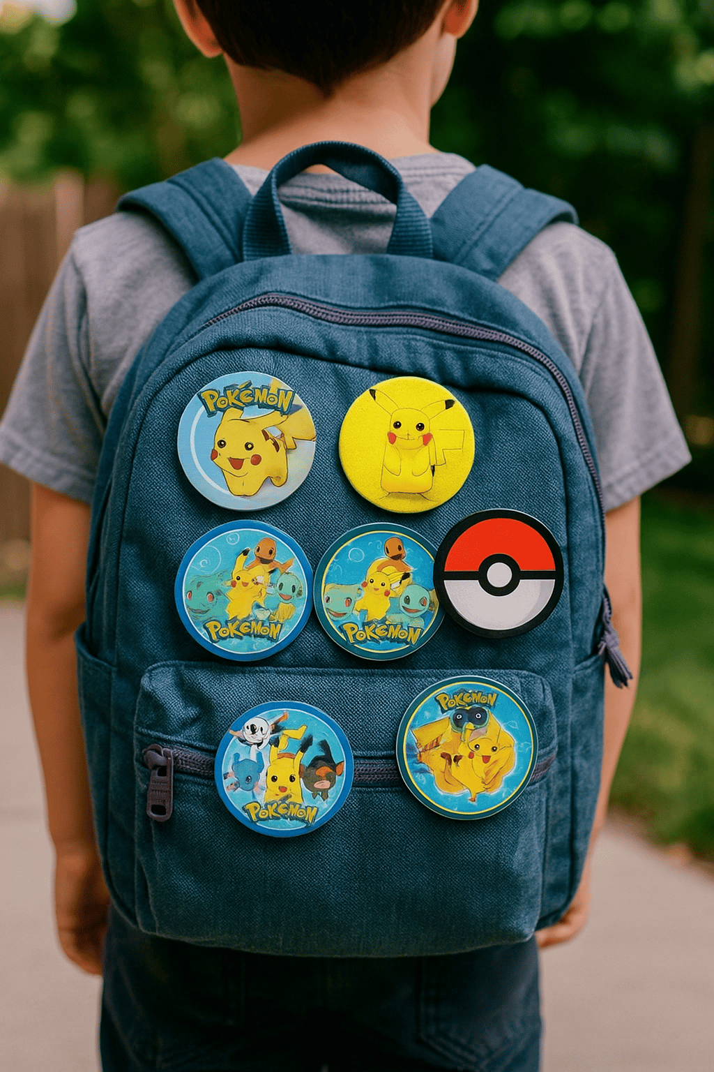 Lisanslı Yaka çanta rozeti Pokemon 6lı Paket Pinyata İçi Küçük Hediyelikler