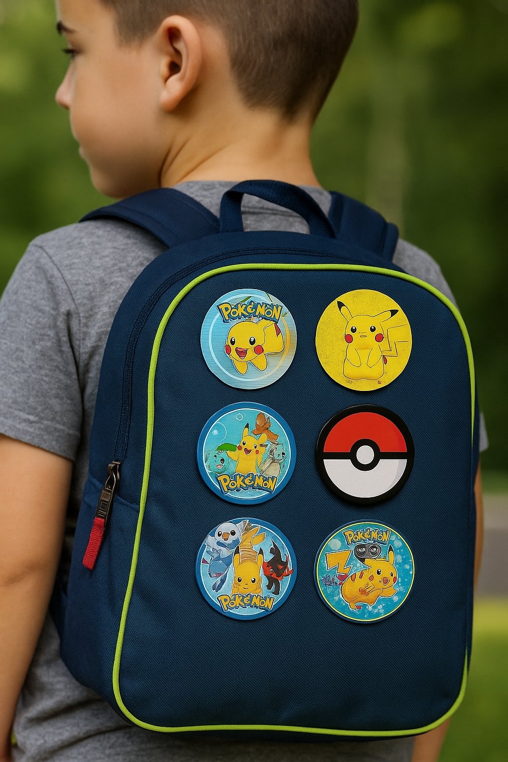 Lisanslı Yaka çanta rozeti Pokemon 6lı Paket Pinyata İçi Küçük Hediyelikler