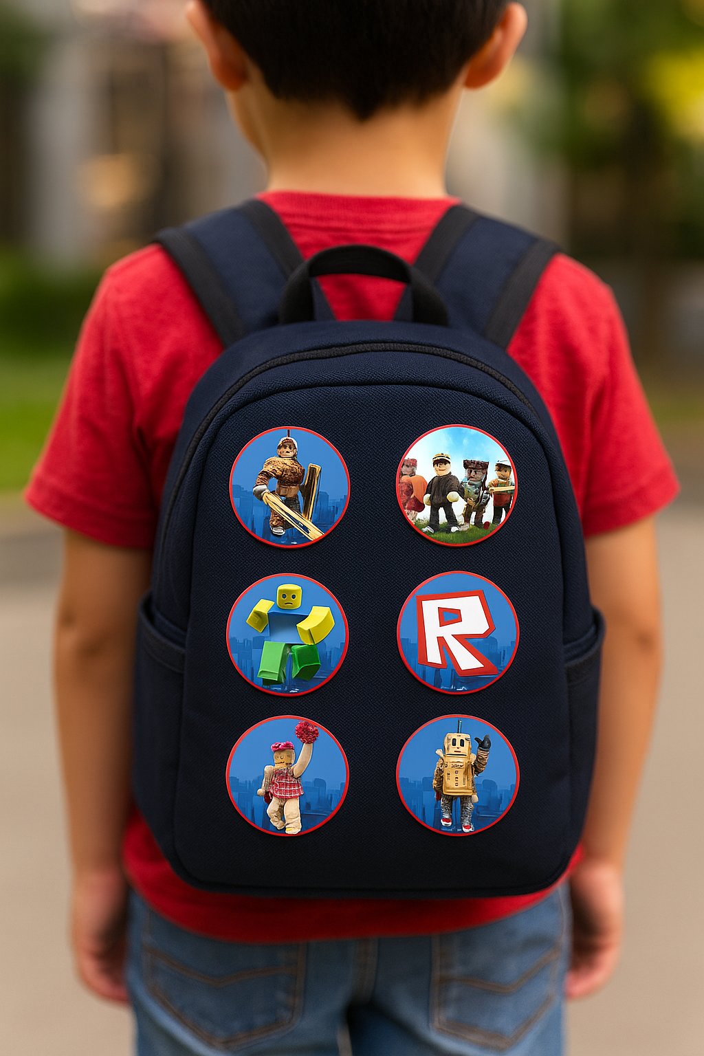Lisanslı Yaka çanta rozeti Roblox 6lı Paket Pinyata İçi Küçük Hediyelikler