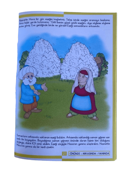 Masallarla kavramlar Nasrettin Hoca ile zıt kavramlar 1 ve Keloğlanla zıt kavramlar 2 okul öncesi 2li aktivite kitabı