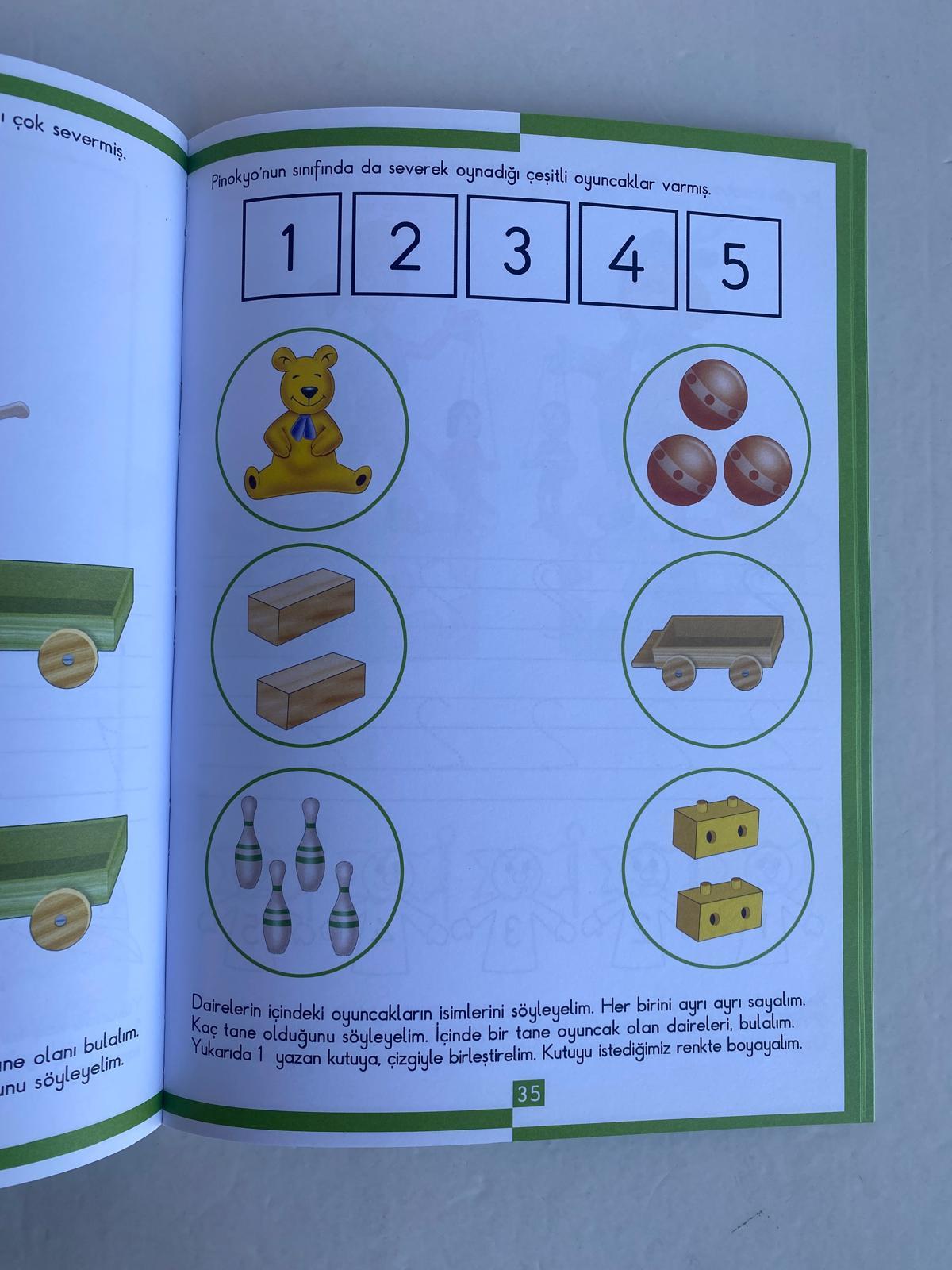 Masallarla Kavramlar Pinokyo İle Matematik 1 ile Fareli Köyün Kavalcısı ile Matematik 2 ile çift kitap matematik seti